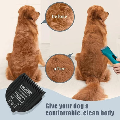 1PCS Adjustable 5 in 1 Replacement Blades Compatible with Wahl 5 in1 Clipper Bravura, Chromado, Creativa, Figura, Motion, Supergroom Dog Grooming Clippers (Black)