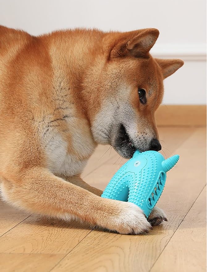 LOS ANDES Squeaky Dog Toys for Medium Small Dogs, Cute Monster Pet Toy, Silicone Toy with Interactive Squeaker to Kill Boring Time
