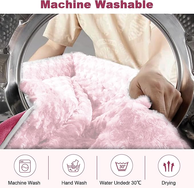 PAWPUBBY XL Dog Bed Extra-Large Orthopedic Memory Foam Dog Bed – for 70 Lbs Dogs, Premium Memory Foam, Machine Washable Cover, Non-Slip Base, Soft Rose Velvet (Dark Gray, XL)