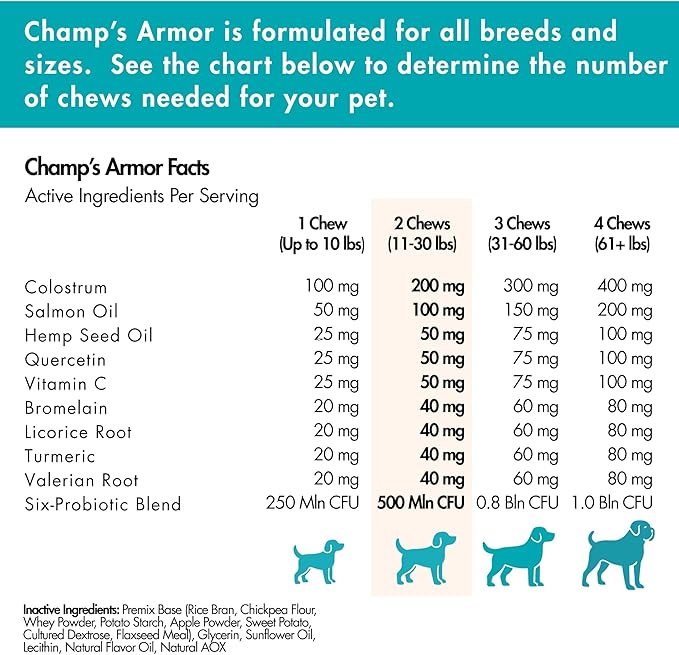 Allergy Relief for Dogs - Dog Itchy Skin & Dog Skin Allergies Treatment Chews with Natural Antihistamine, Colostrum, Salmon Oil, Probiotics for Seasonal Allergies Dogs - 120 Beef Flavor Soft Chews