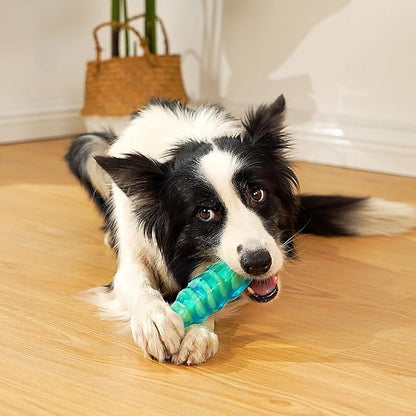 MewaJump Dog Chew Toys for Aggressive Chewers, Tough Dog Toy for Medium and Large Breeds, Indestructible Dog Toys, Durable Dog Toy, Bone Nylon Toy