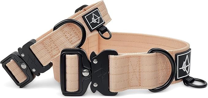 Made to ROAM Premium Dog Collar - Adjustable Heavy Duty Nylon Collar with Quick-Release Metal Buckle (Carolina Blooms, Classic Size 5)