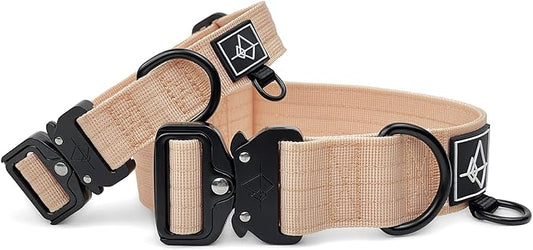 Made to ROAM Premium Dog Collar - Adjustable Heavy Duty Nylon Collar with Quick-Release Metal Buckle (Carolina Blooms, Classic Size 0)