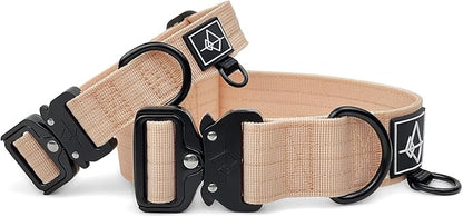 Made to ROAM Premium Dog Collar - Adjustable Heavy Duty Nylon Collar with Quick-Release Metal Buckle (Carolina Blooms, Classic Size 2)