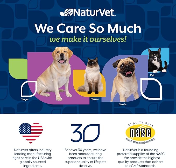 NaturVet Mushroom Max Advanced Immune Support Dog Supplement – Helps Strengthen Immunity, Overall Health for Dogs – Includes Shitake Mushrooms, Reishi, Turkey Tail – 60 Ct.