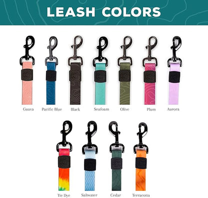 Wilderdog Waterproof Dog Leash - Repels Water & Dirt - Cedar