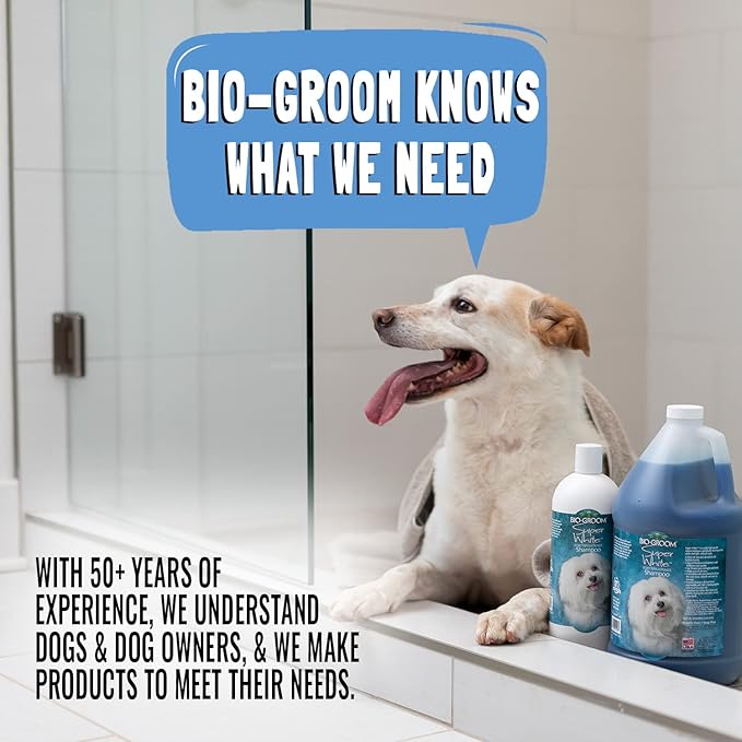Bio-Groom Oatmeal Dog Shampoo - for Allergies and Itching, Cruelty-Free, Dog Bathing Supplies, Puppy Shampoo for Sensitive Skin, Product Made in USA, Anti-Itch - 1 Gallon
