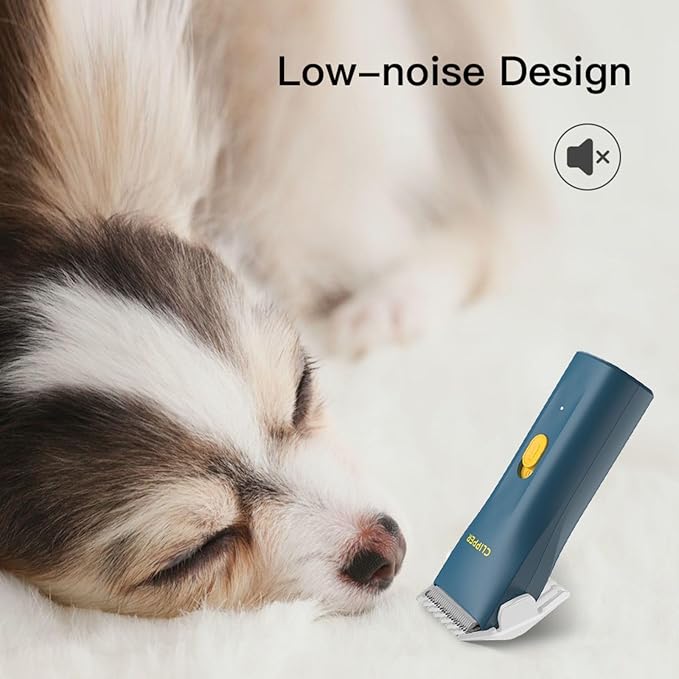 Grimgrow Dog Grooming Kit Clipper for Thick Coat Low Noise Cordless Cat Hair Trimmer Rechargeable Shaver Pet Grooming Tools for Small and Large Animals