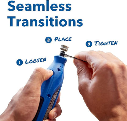 Dremel 416HP Diamond-Coated Rotary Nail Grinder Bit - Ideal for Dog Nail Grooming, Gentle with Precise Control