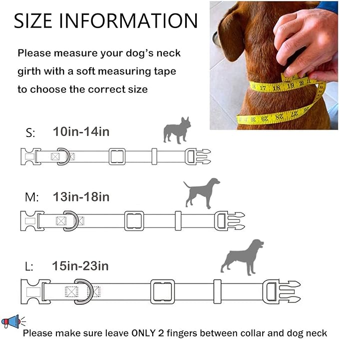 Cotton Dog Collar Metal Buckle Daisy Summer, Cute Adjustable Dog Collar Soft for Small Medium Large Boys Girls Dogs Durable