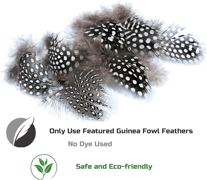 FUPUSUN Cat Feather Toys, Interactive Cat Toys Kitten Toys, 2PCS Elasticity Cat Wand Toy and 7PCS Feathers Refills, Cat Toys for Indoor Cats Kitten Play Chase