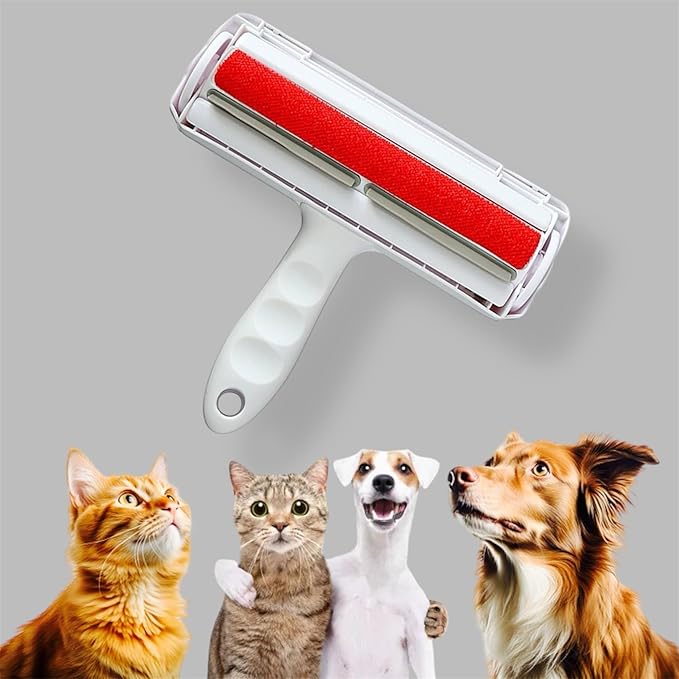 Pet Hair Removal Tool for Couches - Remove Dog & Cat Hair from Furniture - Reusable Fur Trapping Brush That Effectively Extracts Animal Hair from Upholstery