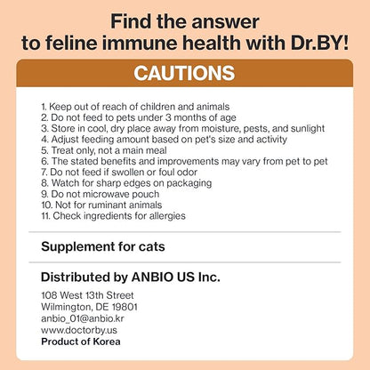 Doctor By Cat Colostrum Protein Cat Supplement Immune Support Muscle Growth, Gentle on Digestion for Kittens, Adult&Senior Cats with Goat Milk, Whey Protein Isolate, Colostrum Lickable Formula