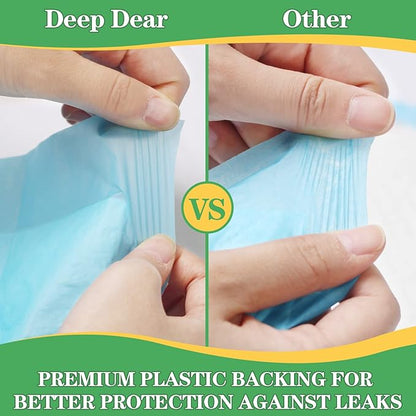 DEEP DEAR Dog Pads Extra Large 30"x36" [30-Count], XXL Puppy Pads for Potty Training, Leak-Proof Pee Pads for Dogs, Super Absorbent Puppy Pee Pads XL, Disposable Pet Pads for Puppies, Cats, Rabbits