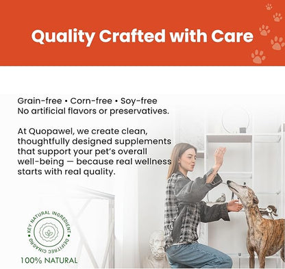 Hip and Joint Supplement for Dogs with Glucosamine, Chondroitin, MSM & Yucca - Glucosamine for Dogs，Joint Pain Relief Chews for Mobility & Discomfort-Chicken Flavor, 120 Count