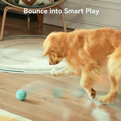 Hoochii by Cheerble Smart Interactive Dog Toys, Wicked Ball AIR, 3 Interactive Modes, Automatic Moving, Bouncing, and Rotating, E-TPU Material, IPX7 Waterproof for Medium and Large Dogs