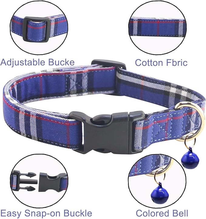 SuperBuddy Dog Collar and Leash,Breathable Adjustable Dog Collar-Safe Buckle-Collars for Small Medium Large Pet