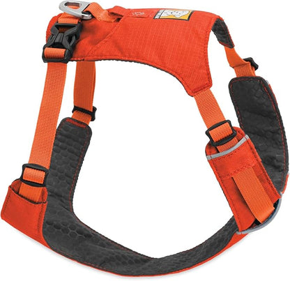 Ruffwear, Hi & Light, Everyday Lightweight Dog Harness, Trail Running, Walking, Hiking, All-Day Wear, Sockeye Red, XXX-Small