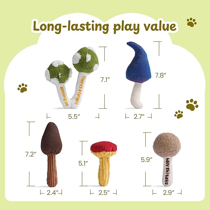 PURETOY Cat Toys for Indoor Cats, Catnip and Silvervine Chew Toys with Different Textures, Funny Slang Printed Kitten Toys for Teething, Cat Toys for Bored Indoor Adult Cats, Value Multi-Pack