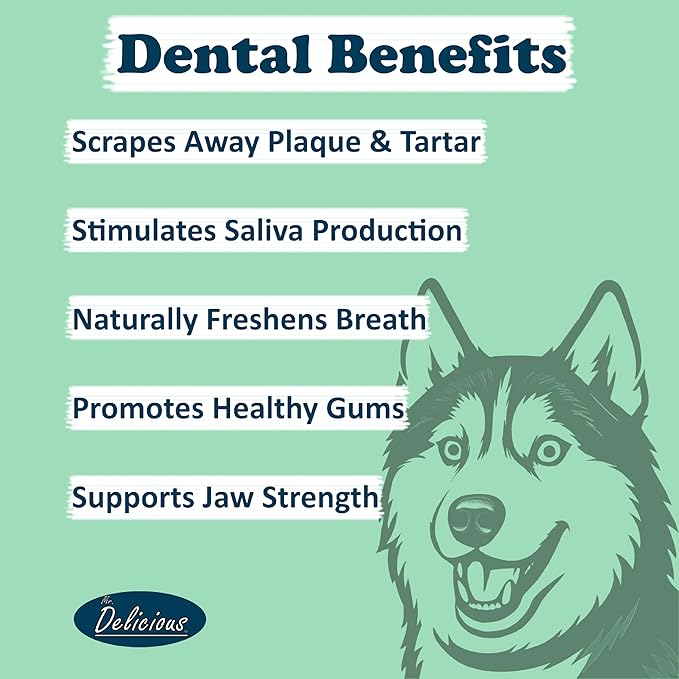 Mr. Delicious Bully Sticks for Dogs, 10 Count, 12 Inch Medium, Consistent Thickness, All Natural, Grass Fed, Rawhide-Free, Single Ingredient, Long Lasting Dog Chews