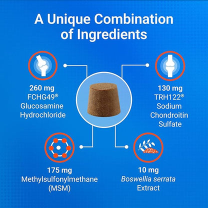Nutramax Laboratories Cosequin Plus MSM & Boswellia Mini Sized Soft Chews