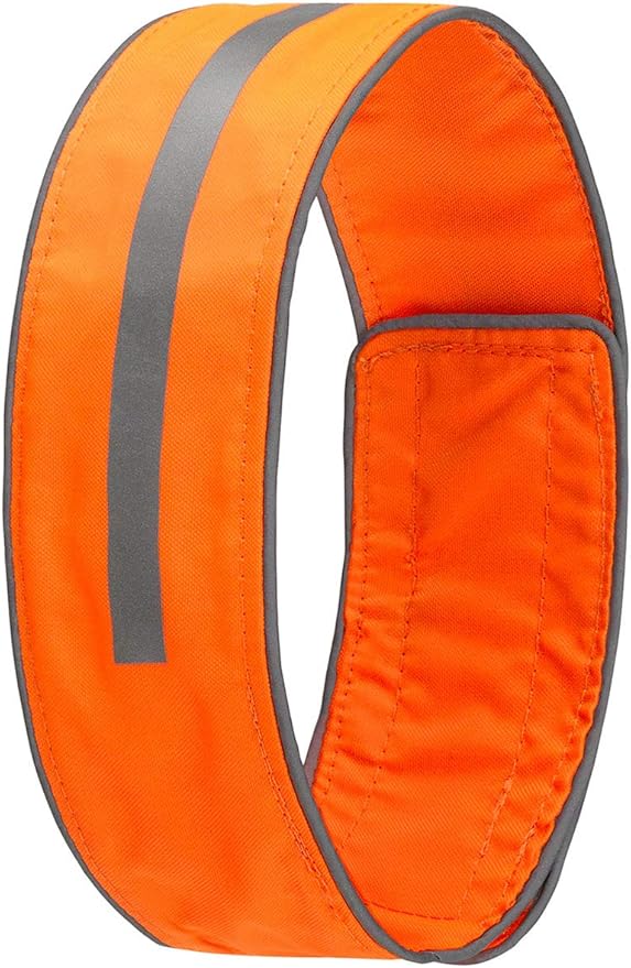 SPOT THE DOG! Reflective Dog Collar - Adjustable Pet Collars, Safe, Durable, Comfortable Dog Walking Accessories for Small Dog, Hunting Dog, Puppy, Lightweight Boy, Girl Dog Collars (Blaze Orange, S)