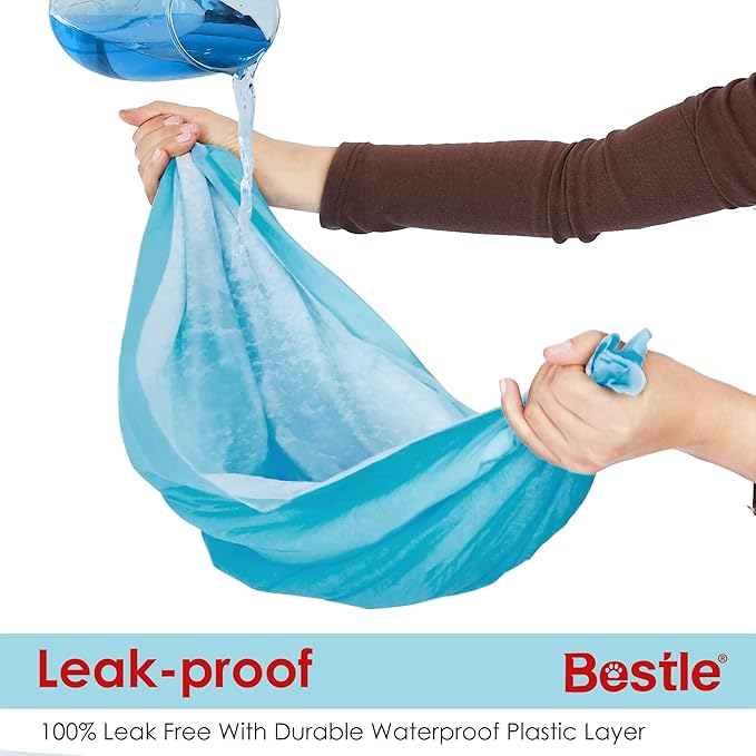 BESTLE Large Pet Training and Puppy Pads Pee Pad for Dogs 24"x24"-80 Count Super Absorbent & Leak-Proof