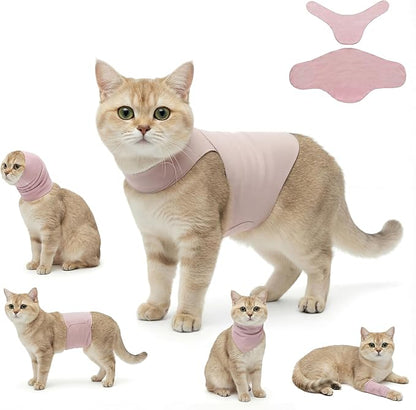 DAJIDALI® Dog & Cat Anxiety Vest & Female Spay Recovery Suit – Silent No-Velcro Calming Wrap – Universal Fit for All Breeds (Including Corgi & Frenchie)