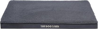 The Dog’s Bed Orthopedic Dog Bed, XL Grey Plush, Waterproof, Supportive Dog Bed with Washable Replaceable Covers, Veterinary Approved