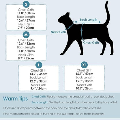 SUNFURA Turtleneck Sweater for Cat, Sphynx Cats Shirt Hairless Cat Sweaters with Sleeves, Warm and Soft Kitten Pullover Fleece Winter Pajamas Jumpsuit for Puppy Cats, Black S