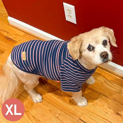 KYEESE 3Pack Dog Sweater, Soft Pet Sweatshirt Pullover Stretchy Dog Sweater for Small Medium Dogs Girl Boy, Lightweight Fleece Pet Shirt Clothes with Sleeves, XL
