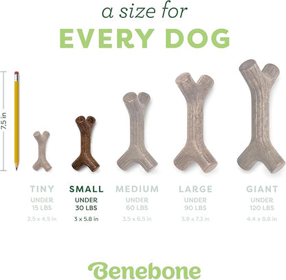 Brinquedo Mordedor Para Cachorro Benebone Bacon Stick Pequeno