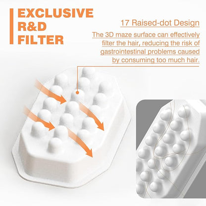 Rellaty Official Cat Water Fountain Filters Replacement & Pre-Filter Sponges for 3.2L/108oz Automatic Pet Fountain Dog Water Fountain (12 Carbon Filter and 12 sponges)