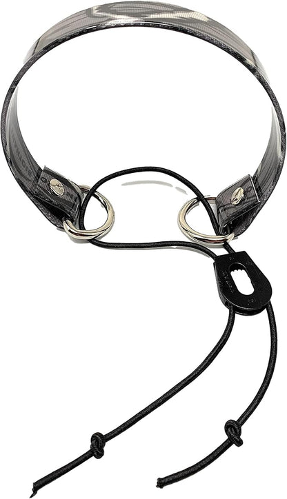 Sparky Pet Co - Surefit ECollar Replacement Strap - Bungee Dog Collar - Waterproof - Adjustable - Secure Nexus Wheel Lock - for Electronic Training & Invisible Fence Systems - 1" (Gray Camo)