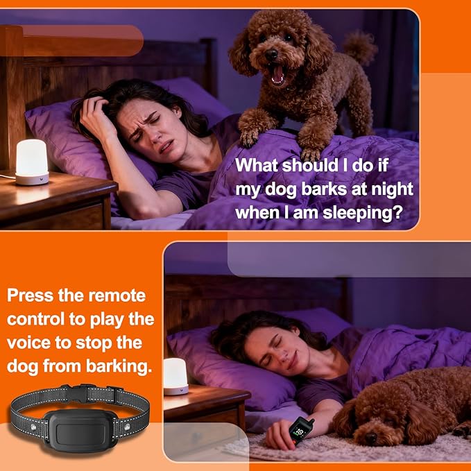Dog Training Collar with Remote - 5000ft Waterproof Dog Shock Collars 2 Dogs for Large Medium Small Dogs Rechargeable E Collars for Dogs Training with Beep Vibration Humane Shock(1-16) Mode
