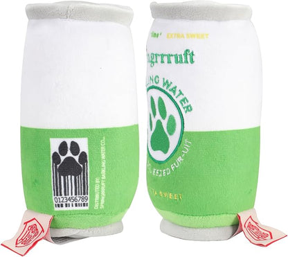 Chomp Haus Springrrruft Barkling Water – Luxurious Plush Dog Toy with Squeaker, Premium Fabric, Embroidered Details, Designer-Inspired Chew Toy, Fun Gift for Small to Medium Dogs & Dog Lovers