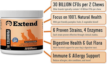 Extend - Joint Care and Probiotic for Dogs. Combo Special!