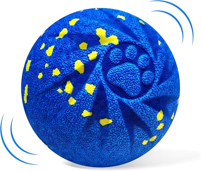 Zuykjeagle Interactive Dog Toy Ball, Smart Electric Ball - Automatic Bouncing Rolling Moving Jumping Vibrating - 3 Modes Water Resistant Balls for Medium Large Dogs - Chase Pet Toys to Keep Them Busy