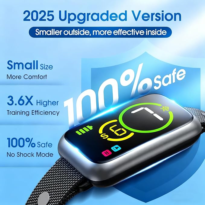 1S Stop Barking Smart Dog Bark Collar, Humane Anti Barking Device with Beep & Vibration, 7 Adjustable Sensitivity, Ultra-Light Bark Collar for Small Medium Large Dogs IP67 Waterproof Indoor Outdoor