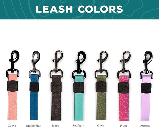 Wilderdog Waterproof Dog Leash - Repels Water & Dirt - Aurora