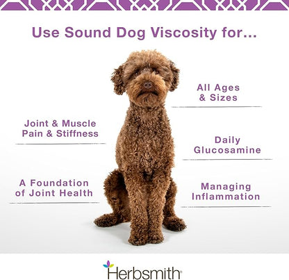 Herbsmith 75g Powder Advanced Joint Support Sound Dog Viscosity Veterinarian Recommended Glucosamine for Dogs