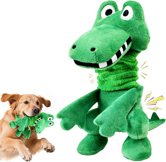 Fuufome Large Squeaky Dog Toys:Plush Tug of War Dog Toys with Crinkle-Interective Chew Toys for Small,Medium,and Large Breeds- Puppy Toys Keep Them Busy&Dental Exercise