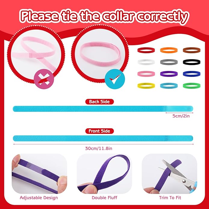 GGSTDDUP 36 Pcs Reflective Puppy Collar and Leash Set, Dog Collar and Leash Adjustable Quick Release Buckle Puppy Collars for Small Medium Dogs Walking Training