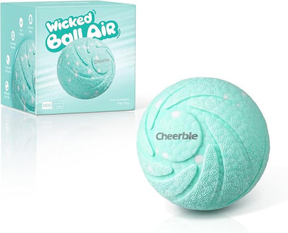 Hoochii by Cheerble Smart Interactive Dog Toys, Wicked Ball AIR, 3 Interactive Modes, Automatic Moving, Bouncing, and Rotating, E-TPU Material, IPX7 Waterproof for Medium and Large Dogs