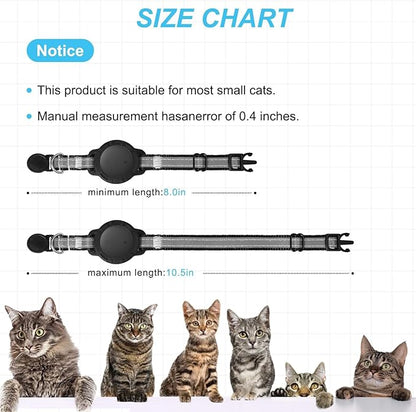 Google Android Cat Tracker Collar, Mini Cat GPS Tracker, Smart Pet Activity Trackers, No Subscription, GPS Cat Collar Certified Finder, Anti-Lost, Finder Tag for Vehicles, Pets, Kids, Items (1 Pack)