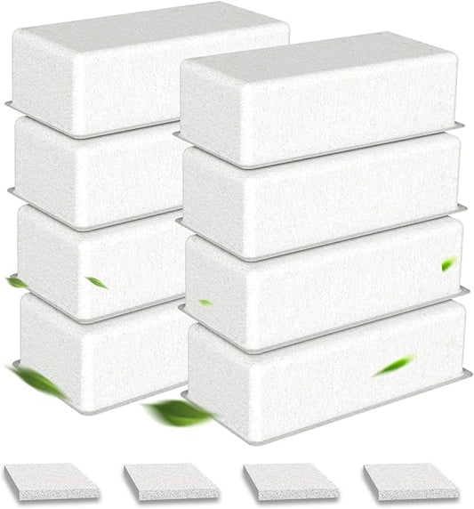 UPAWPIA Cat Water Fountain Filter Replacement 12 Packs for UPAWPIA 4L Pet Water Foutain 8 Filters & 4 Sponges Water Filter for Cat Fountain