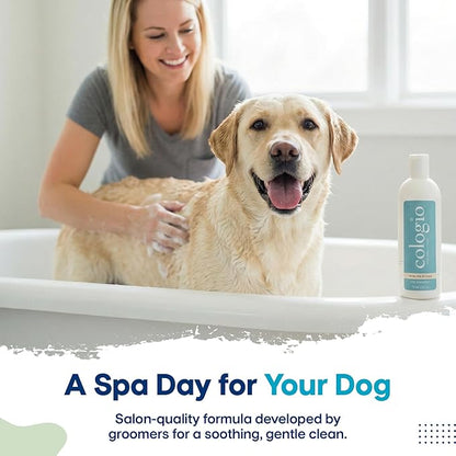 Dog Shampoo with Manuka Honey, Moisturizing Dog Shampoo for Sensitive and Dry Itchy Skin, Shampoo for Dogs with Allergies and Dry Skin, Odor Eliminator, Paraben-Free, Made in USA 16 oz