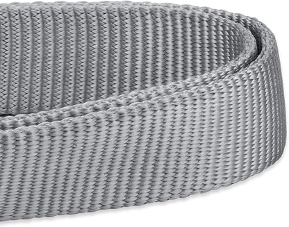 Hyhug Dog Collar for Large Dogs, Heavy Duty | Quick Release Nylon Buckle Collar, Adjustable & Durable Pet Supplies for Boy & Girl Dogs (Large, Sleet Gray)