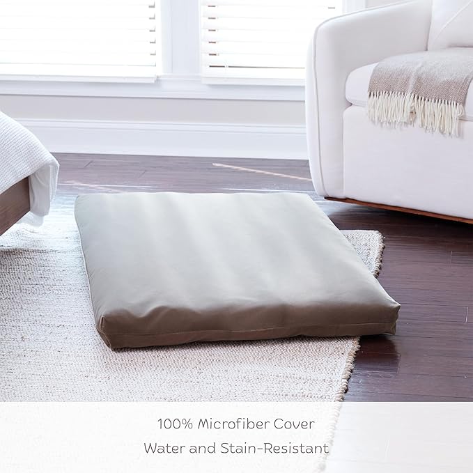 Happy Hounds Cooper Deluxe Reversible Crate Pad - Extra Large - Latte