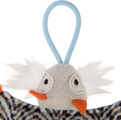 Instincts by SmartyKat HappyNip Soarin' Squirrel Crinkle Launcher Plush Interactive Cat Toy, Contains Catnip & Silvervine - Multicolor, One Size